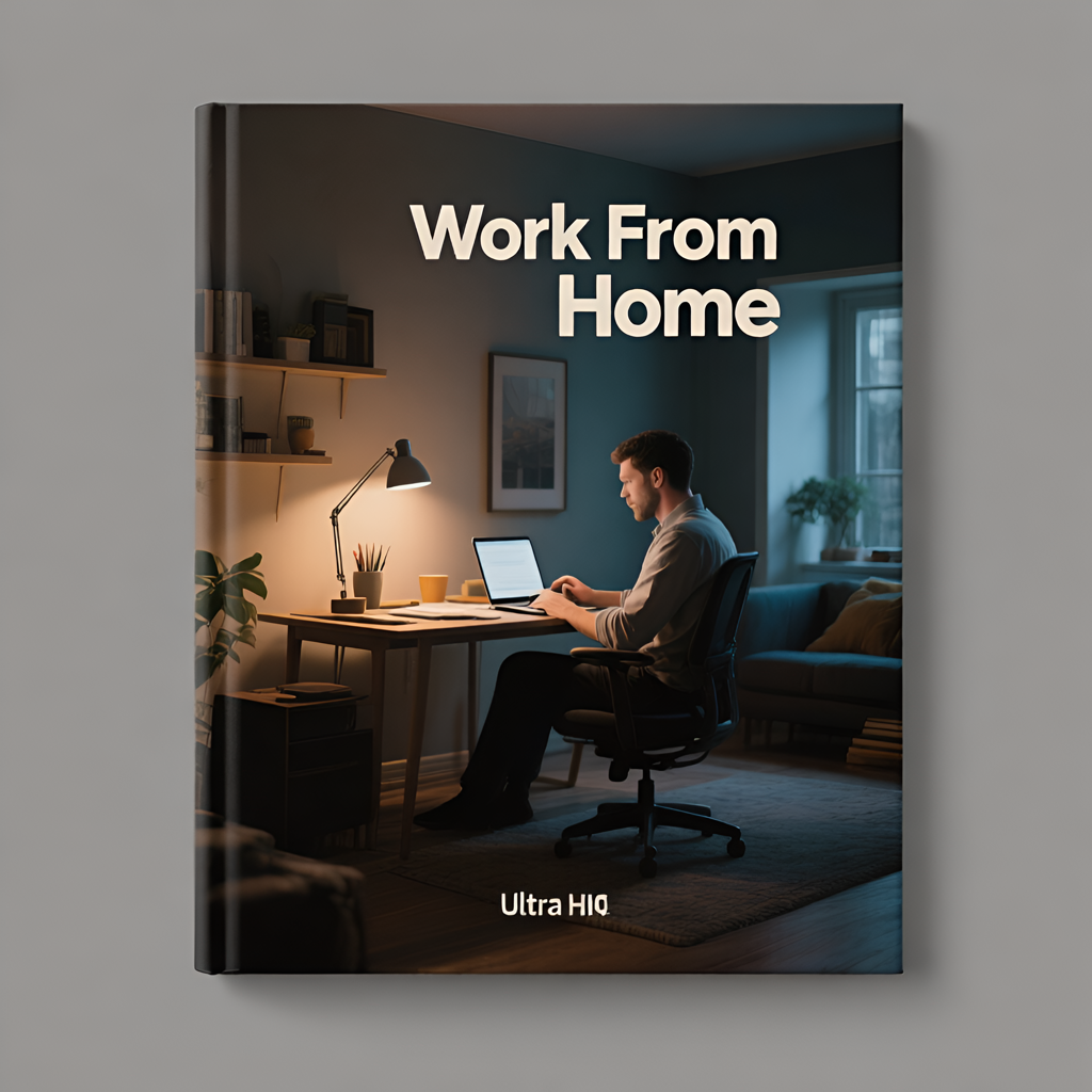 Home work from home book cover