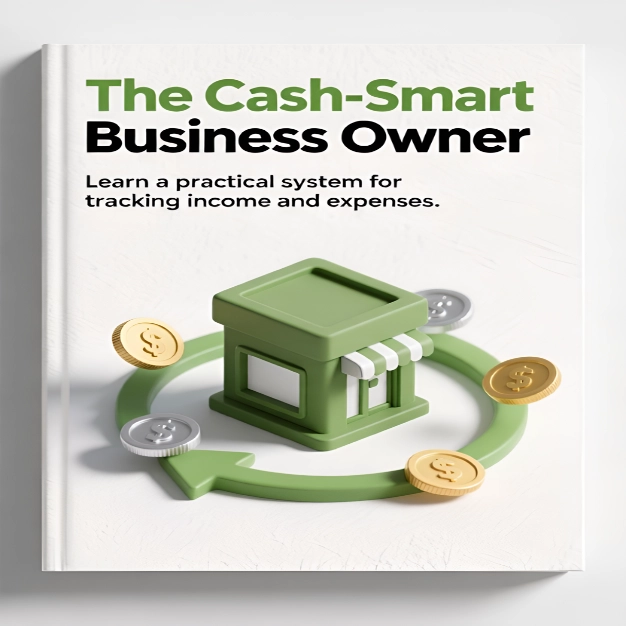 The Cash Smart Business Owner E Book Cover 626x626webp